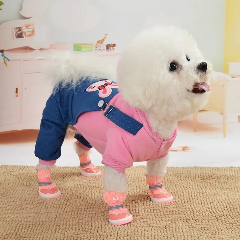 Fitwarm Shih Tzu одежда пижамы для маленьких собак комбинезон для собак пижамы комбинезон для животных флисовый костюм пижамы Мода