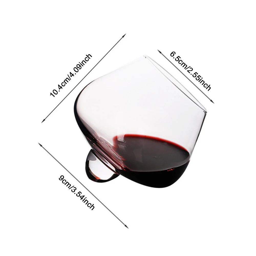 250ml Crystal Glass Cup Whisky Beer Brandy Cocktail Coffee Wine Mug