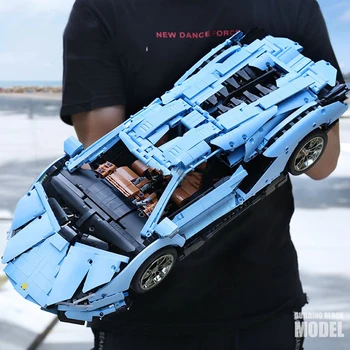 

RC Technic Lamborghinis super racing sport car with motor 13056 building blocks bricks compatible 42115 toys for kids gifts