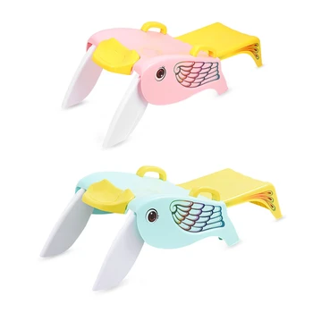 

Kid PP Material Foldable Reclining Chair Bathroom Seat for Washing Hair