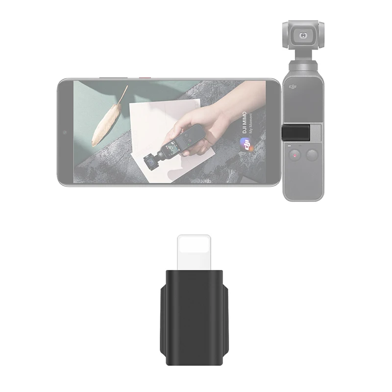 Для-Dji Osmo Карманный адаптер для смартфона для-Apple Phone Mini адаптер разъем для-Dji Osmo Pocket