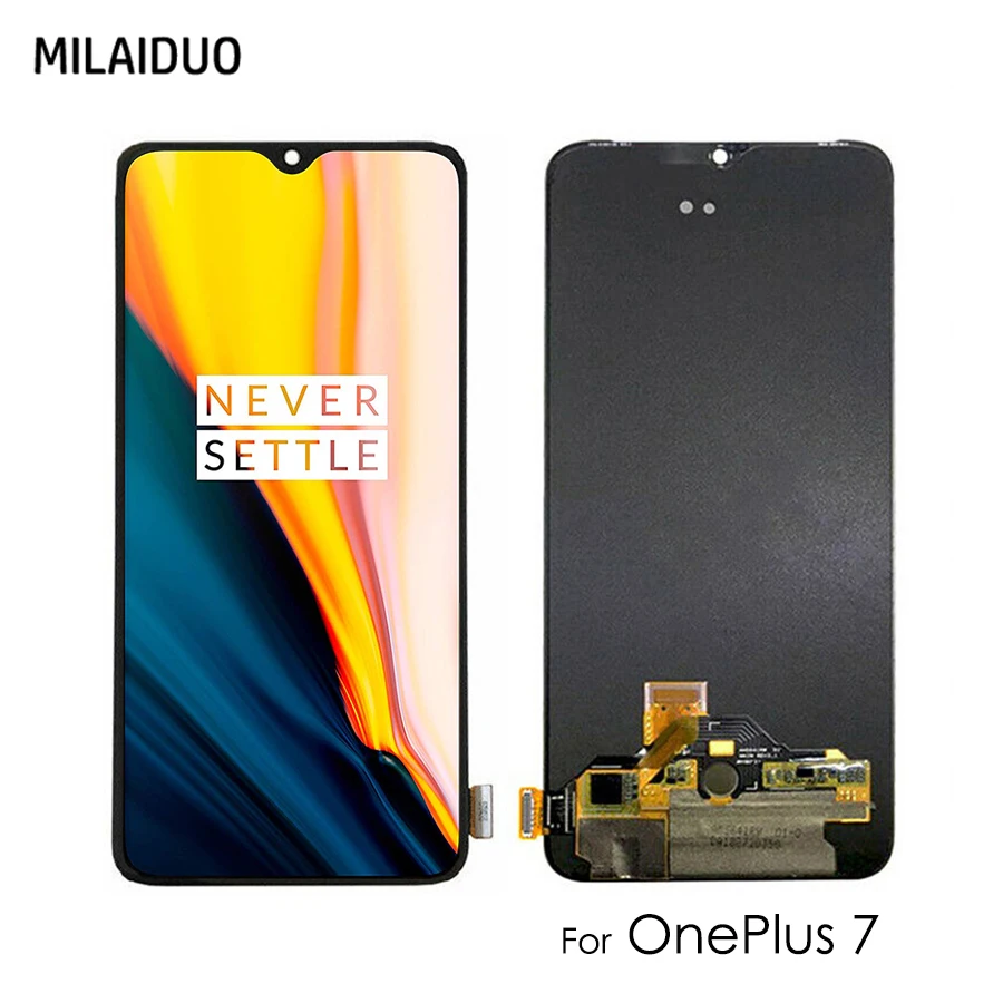 

TFT LCD Display For Oneplus 7 Touch Screen Digitizer Assembly Replacement For One Plus 7 LCD Black No Frame