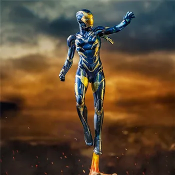 

22cm Iron Man sexy girl 1/10 Marvel Avengers figure Anime Action Figure PVC New Collection figures toys