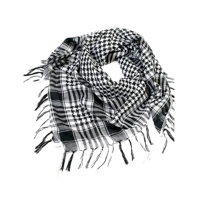 100x100cm Outdoor Hiking Scarves Military Arab Tactical Desert Scarf Army Headshawl with Tassel for Men Women Bandana Scarf Mask 1