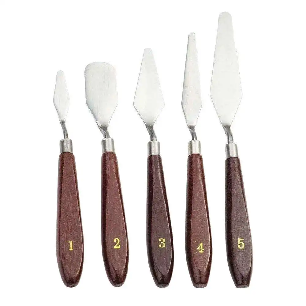 5 шт./компл. масляных красок скребок для палитры палитра рисования инструмент