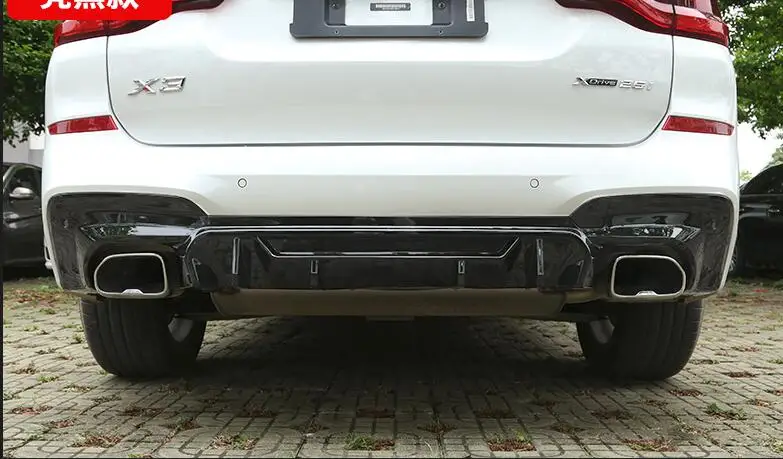 Спойлер для BMW X3 2019 2020 задний спойлер G01 переднего бампера защитные