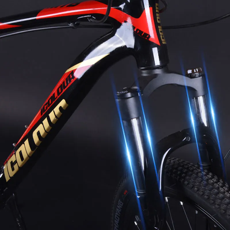 Mountain bike aluminum alloy 26 inch variable speed shock absorption double disc brakes for men and women bicycle