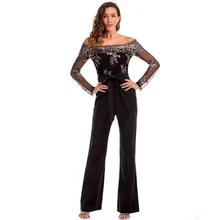 Sexy Long Jumpsuits For Women 2020 Off Shoulder Black Spring Summer Rompers Womens Jumpsuit Elegant Ladies Lace Overalls Clothes Sexy Long Jumpsuits For Women 2020 Off Shoulder Black Spring Summer Rompers Womens Jumpsuit Elegant Ladies Lace Overalls Clothes