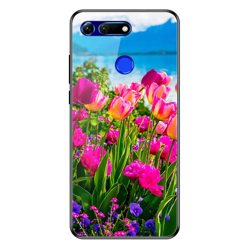 Geruide для huawei honor v 20 чехол, закаленное стекло honor v 20 чехол cubierta para Для huawei honor v 20 v 20 чехол