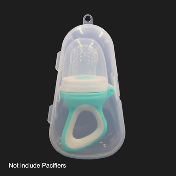 

2 Pcs Baby Pacifier Nipple Case Holder Travel Pacifier Storage Box