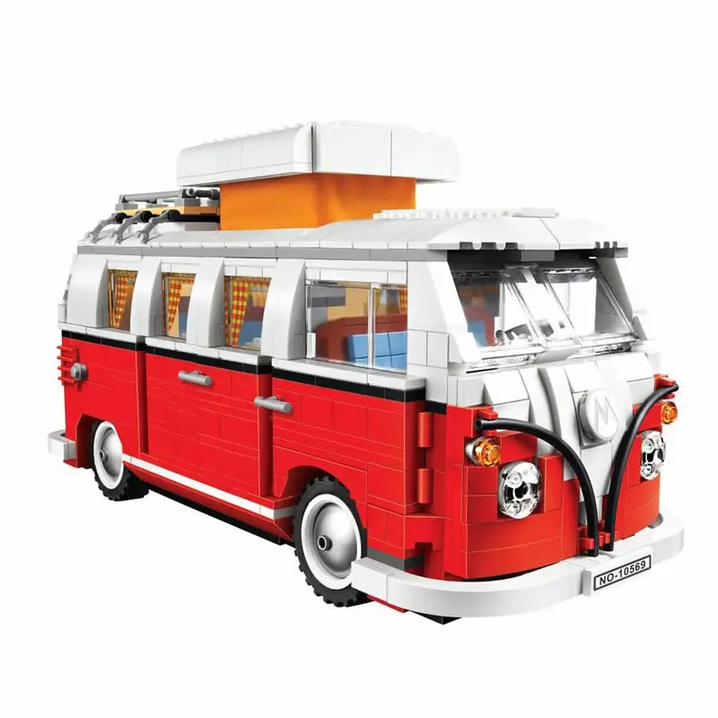 

21001 Technic Series Classical Travel Car Model Building Blocks Bricks Educational Toys Compatible Legoinglys 10220 Kids Car