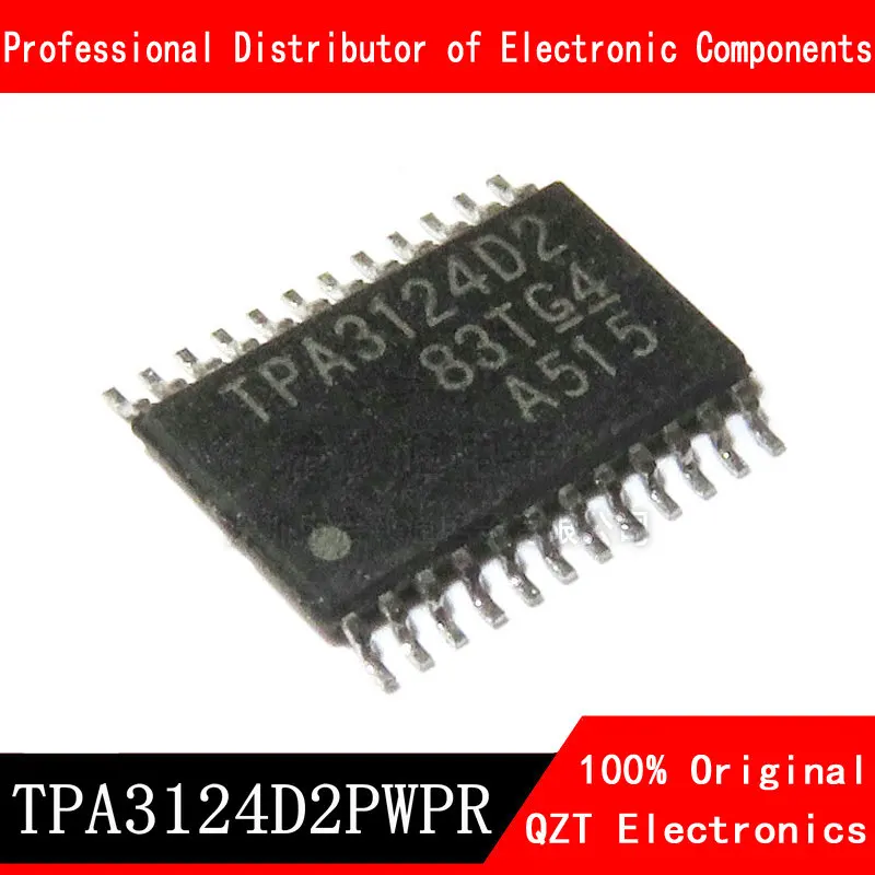 10pcs/lot TPA3124D2PWPR TPA3124D2 TPA3124 HTSSOP-24 new original In Stock 10pcs 100% new tpa3137d2pwpr tpa3124d2pwpr tpa3144d2pwpr tpa3137d2 tpa3124d2 tpa3144d2 tssop chips