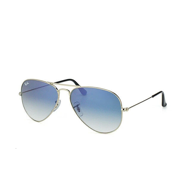 Gafas de sol Ray-Ban RB3025 AVIATOR 003/3F PLATA/AZUL DEGRADADO Cal. 55