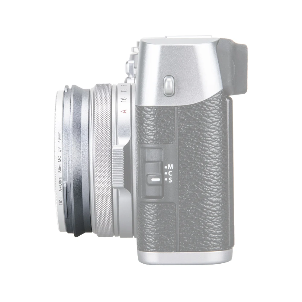 49mm Metall linsen filter Adapter ring für Fuji x100vi x100v x100f x100t x100s x100 Konvertierungs objektiv ersetzen Fujifilm AR-X100 Schwarz – Detail 11