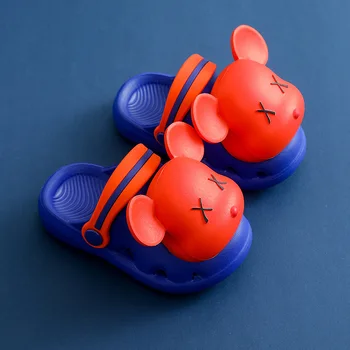 

New Summer Sandals 2020 Baby Girls Boys Sandals Infant Waterproof Breathable Hole Shoes Toddlers Cartoon Non-slip Flat Slippers