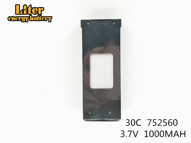 3 7 V 1000mAh 752560 30C литий ионный аккумулятор для XS809W XS809S XS809HW