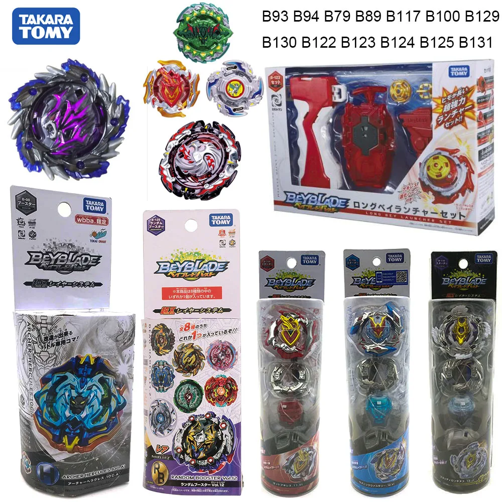 Takara Tomy Beyblade Burst детские игрушки крутящиеся Топы B93 B94 B79 B89 B117 B100 B127 B129 B130 B122 B123 B124 B125
