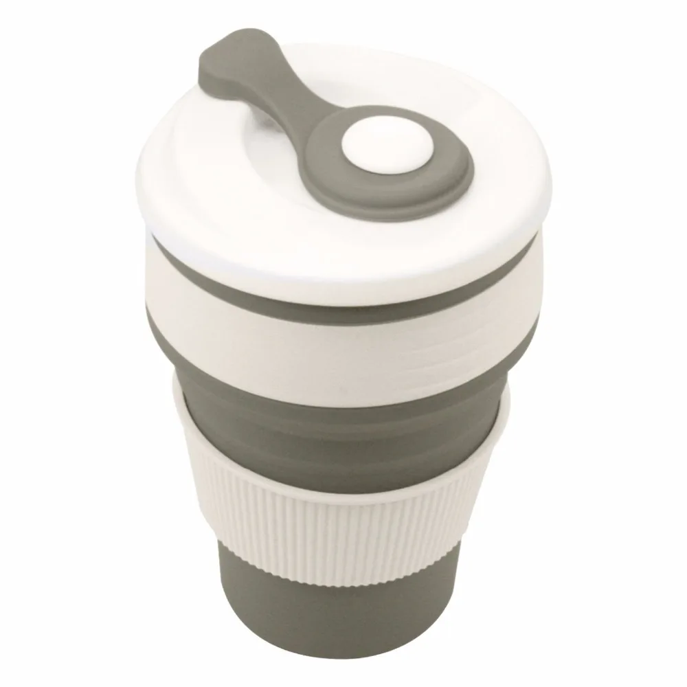 Coffee Mugs Travel Collapsible Silicone Cup Folding Water Cups BPA FREE Drink Mug Christmas Gift 3
