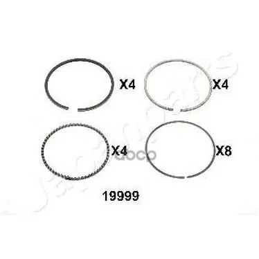 Кольца Поршневые Nissan Micra Ii(K11)(Комплект На Двигатель) Rc19999 Japanparts арт. RC19999