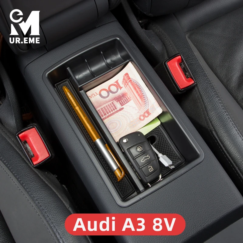 Auto TüRgriff Tasche SeitentüR Organizer Aufbewahrungsbox FüR AutotüR  Armlehne Container Tablett FüR A3 8V 2014 2015 2016 2017 2018 2019  Innenraum Stauraum ZubehöR : : Auto & Motorrad