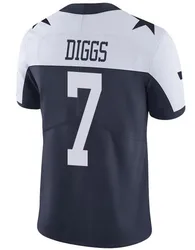 Custom Embroidery For Men Women Kid Youth Trevon Diggs New Navy Blue American Football Jersey
