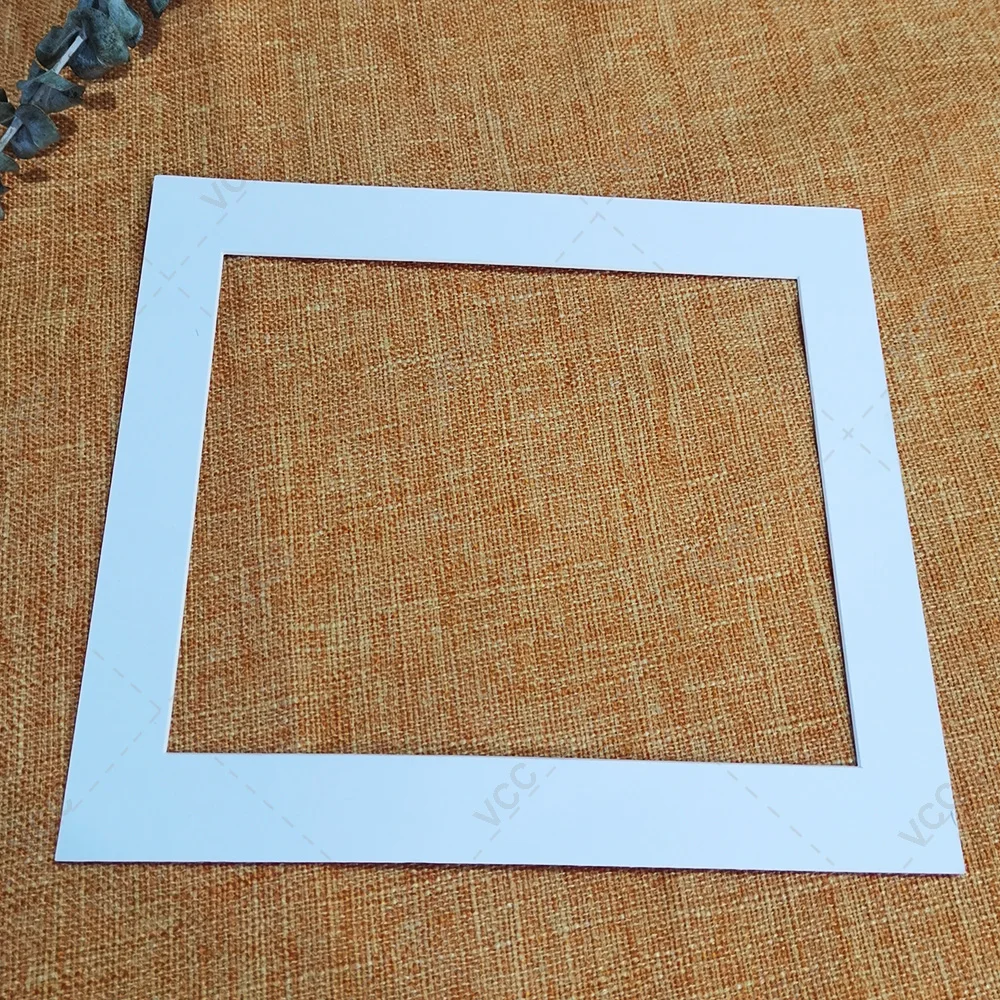 Photo Mats 15Pcs Square Paper Mounts 6/7/8/10/16 inch A4 A3 Picture Frames Photo Decor Mat Paper Frame