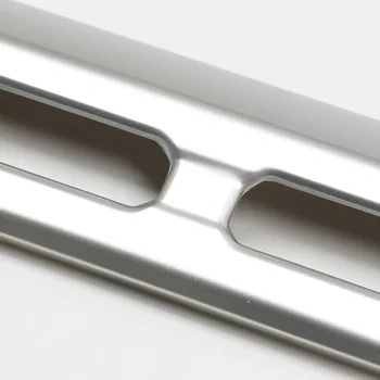 

Plastic Dashboard Button Cover Interior Replacement Silver ABS Practical