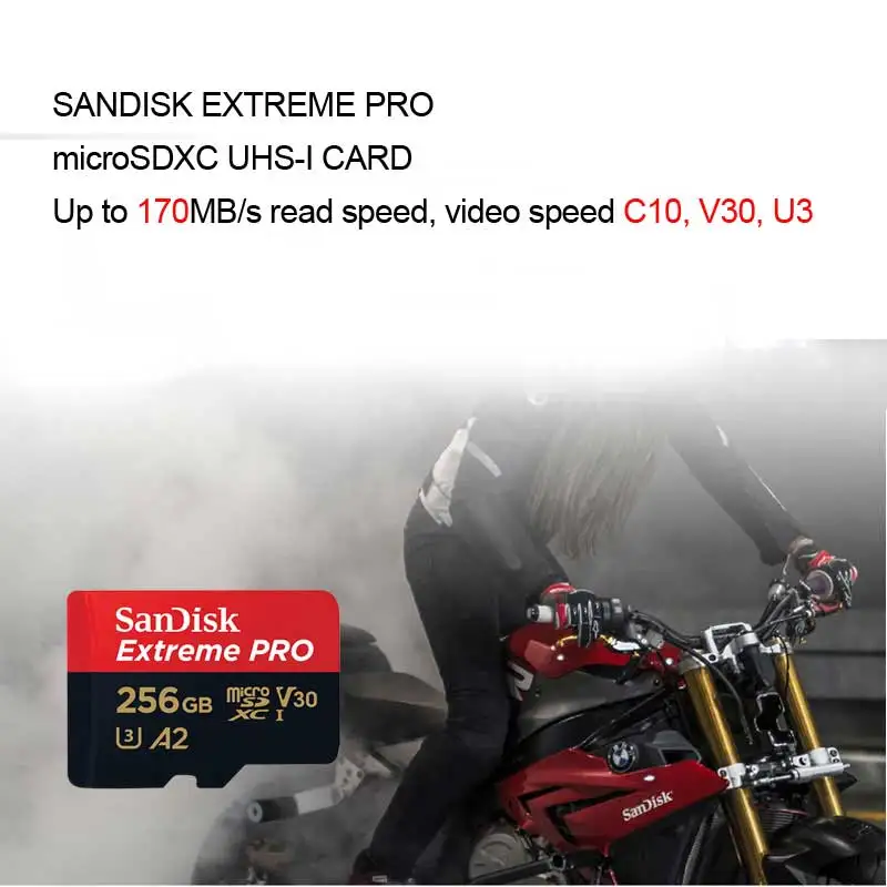 SanDisk Extreme Pro карта памяти micro SDHC SDXC класс 10 128 ГБ 64 ГБ|Карты памяти| |