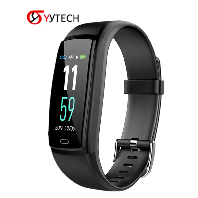 SYYTECH Y9 умный Bluetooth браслет-шагомер пульсометр Мониторинг Артериального Давления водонепроницаемый спортивный Смарт-часы браслет