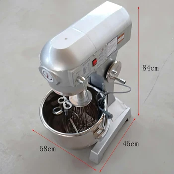 

New product commercial 30L kneading machine double speed spiral dough mixing machine
