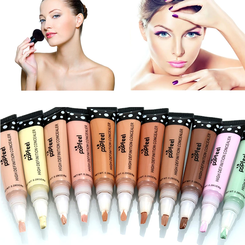 11 Colors Hose Concealer Waterproof Long-lasting Dark Eye Liquid Whitening Oil Control Natural Moisturizing Foundation | Красота и