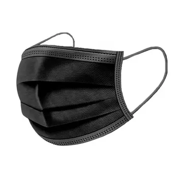 

Disposable Respirators Non-woven Fabric Anti Saliva 3-layer Structure Face Shield Elastic Ear-loop Breathable