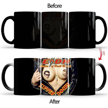 

1Pcs New 350ml Sexy Beauty Bosom Magic Color Changing Mug Ceramic Coffee Milk Tea Cup Best Gift for Your Family Friends Kids