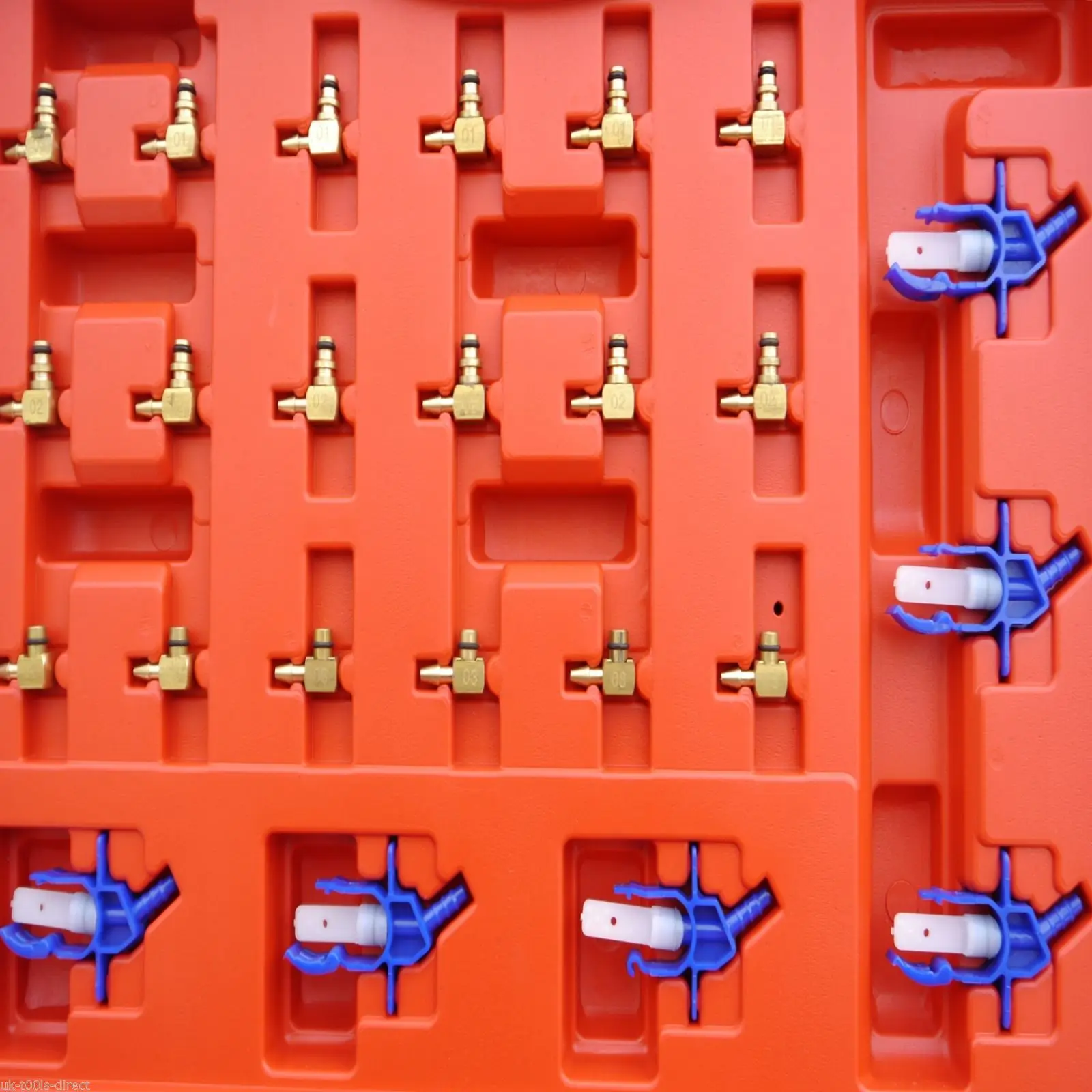 Flow Meter Common Rail Set With Injector Adapters