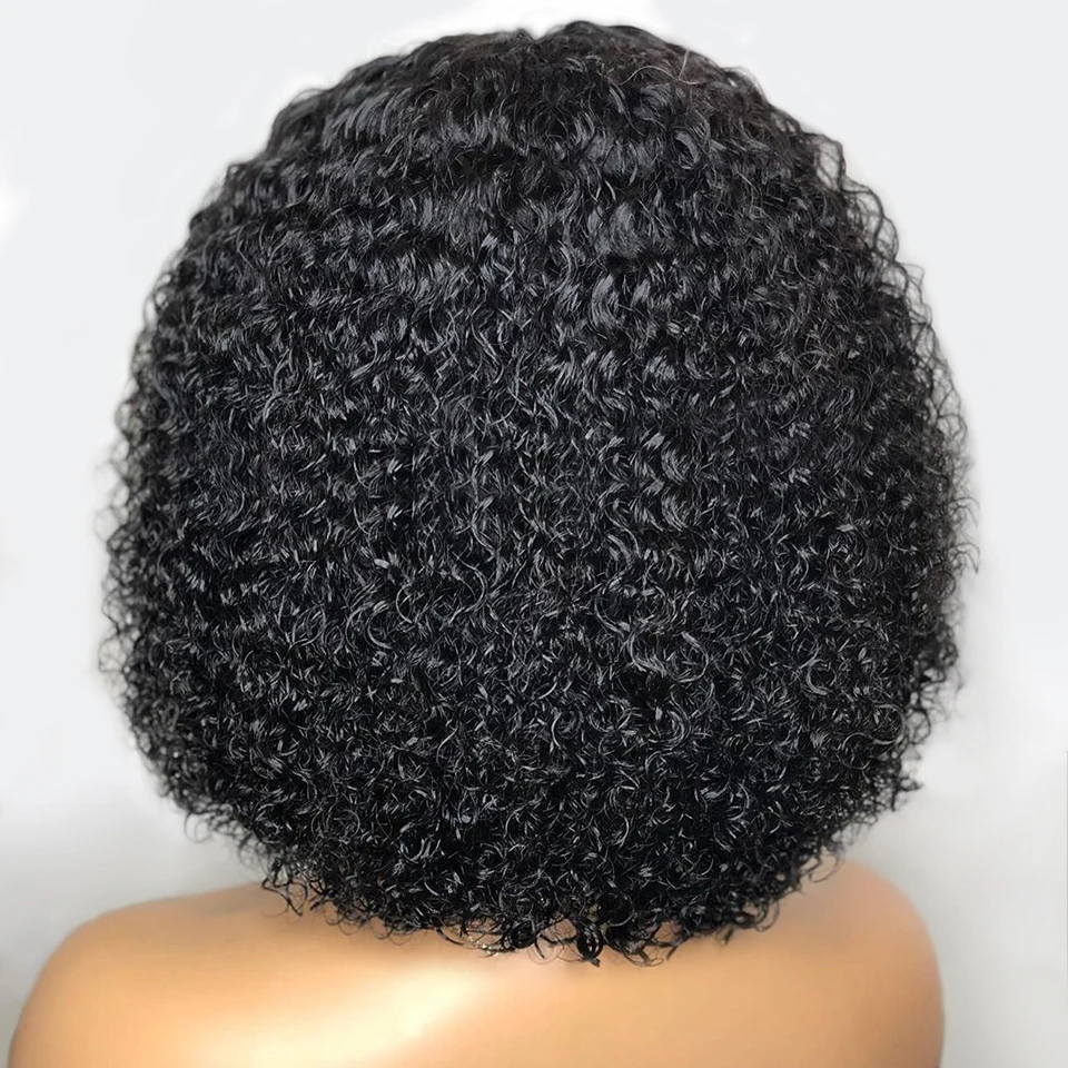 Короткие кудрявые бесклеевые 4*4 дюйма Шелковый Топ кружевные передние