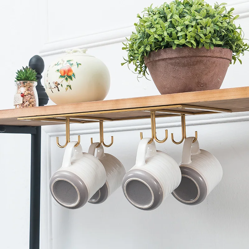 Creative Upside-down High-footed Glass Rack For Red Wine Nordic Tieyi Hanging Red Wine Rack Creative Cabinet