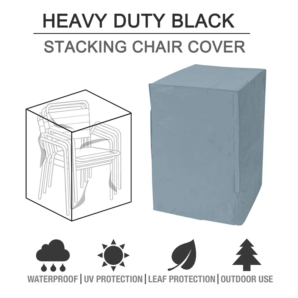 Bbq Veranda Uv Protection Stacking Chair Cover Patio Garden Stacking Chair Cover Patio Garden