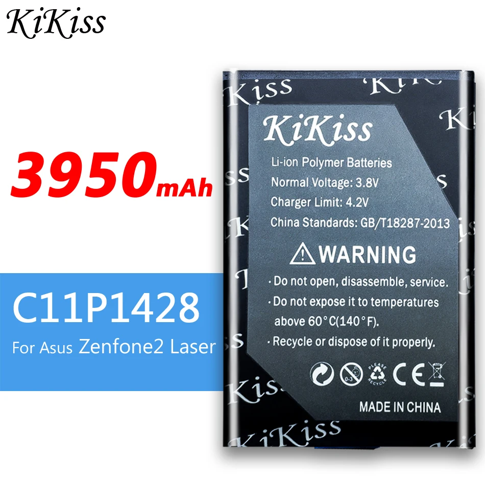 Для ASUS C11P1428 ZenFone2 Laser 5 &quotZE500KL ZE500KG Z00ED 3950mAh Мобильный телефон Аккумулятор для Asus Zenfone