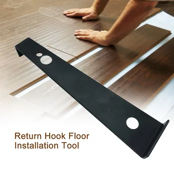

Laminate Manual Installation Tool Spacers DIY Repairing Metal Fitting Carbon Steel Mounting Practical Wooden Floor Pull Bar Home