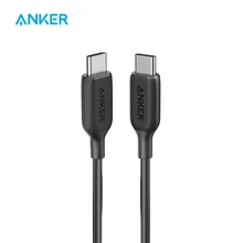 USB C USB C kablosu, Anker Powerline III USB-C to USB-C hızlı şarj kablosu (3 ft)