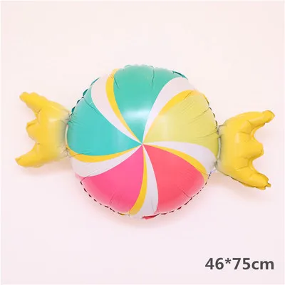 Large Flamingo Donut Sunglasses Watermelon Pineapple Balloons Birthday Summer Theme Party Fruits Helium Globos Decorative Toys - Color: as picture