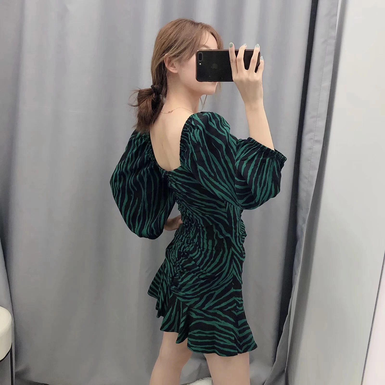 Женское винтажное платье с рукавом три четверти привлекательное праздничное