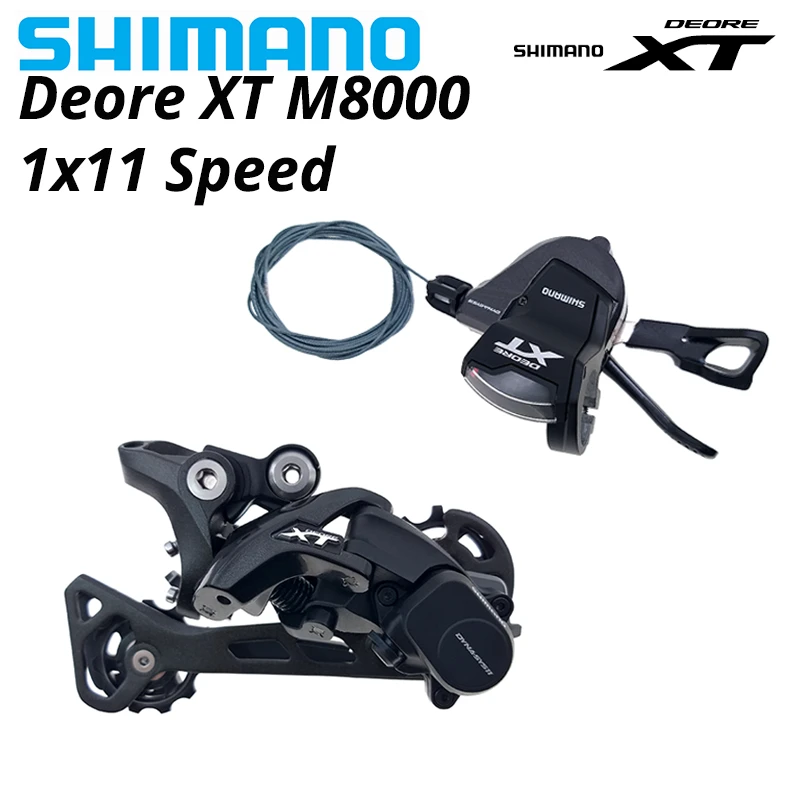 Shimano Deore Xt M8000 11s Groupset Sl M8000 Shift Lever + Rd M8000 Gs