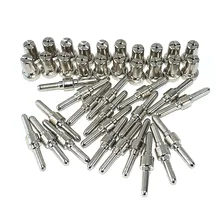 

40pcs Plasma Cutting Torch Consumable Cutting Extended Long Plasma Cutter Kit 40A PT31 Plasma Torch Tip Electrode Nozzle