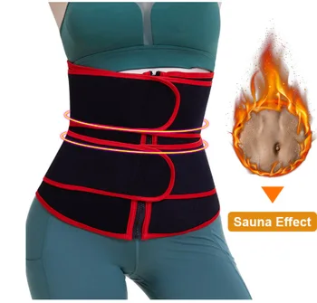 

Neoprene Waist Trainer Cincher Sweating Belt Enhancer Postpartum Workout Fitness Tummy Control Slimming Corset Fajas Colombianas