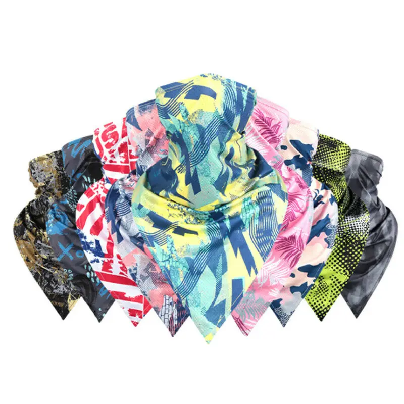 Multi-Purpose Bandana Tube Face Cover Neck Warmer Dust Shield Cycling Head Scarf Cycling Face Mask