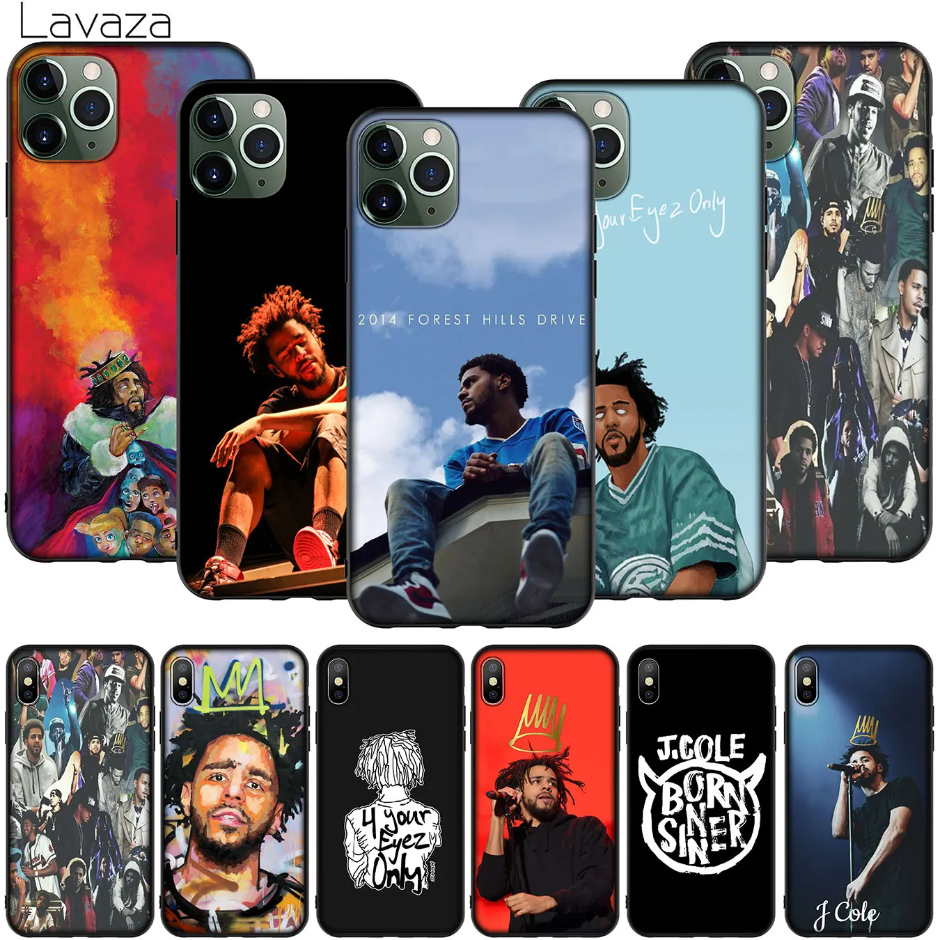 Rap pop j Cole Soft Silicone Phone Case for iPhone 11 Pro XR X XS Max 10 7 8 6 6S 5 5S SE Cover |