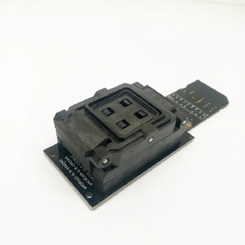 EMMC Socket EMMC153 EMMC169 Chip Reader Clamshell Structure BGA153 BGA169 Chip Socket Data Recovery Date Backup Android Repair with 14x18 Limiter EMMC Socket EMMC153 EMMC169 Chip Reader Clamshell Structure BGA153 BGA169 Chip Socket Data Recovery Date Backup Android Repair with 14x18 Limiter