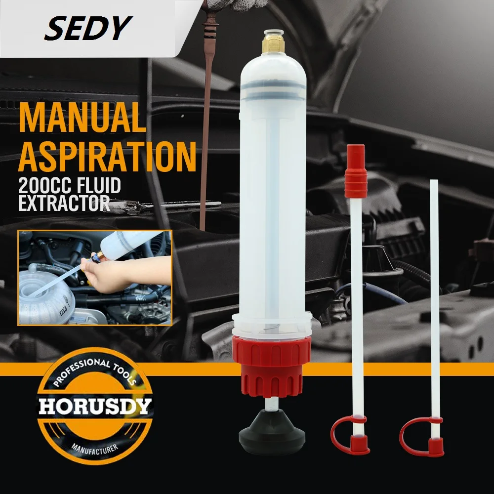 SEDY 200cc экстрактор масляной жидкости и Разливочный шприц, ручной насос, автомобильный насос для извлечения жидкости, автомобильный топливны... SEDY 200cc экстрактор масляной жидкости и Разливочный шприц, ручной насос, автомобильный насос для извлечения жидкости, автомобильный топливны...
