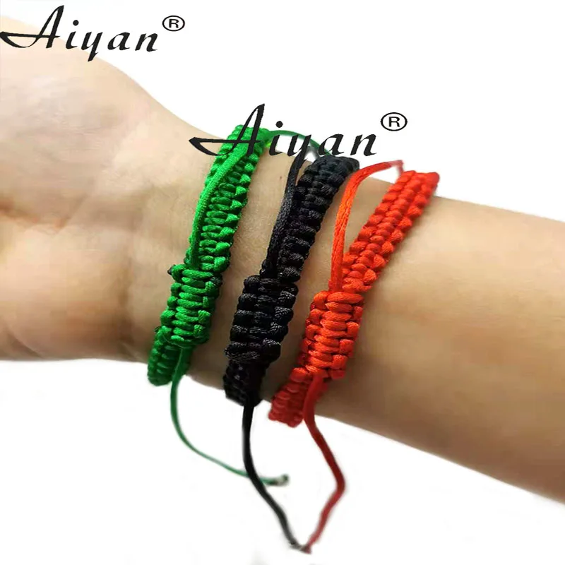 12Pieces Men And Women's Style Malverde And St Jude And The Virgin Mary Drop Oil Alloy Crystal Religion Hand Made Braid Bracelet 5